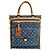 Louis Vuitton Borsa Tote in Denim Monogram Blu