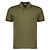 Moncler Polo de piqué de algodão com gola dupla