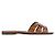 Saint Laurent Mule flat Tribute in pelle con stampa rettile