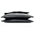 Chanel Borsa a tracolla Big CC in agnello nero - vista 4