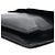 Chanel Borsa a tracolla Big CC in agnello nero - vista 6