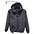 Louis Vuitton Giacca con cappuccio in jacquard monogram reversibile Marrone