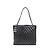 Chanel Borsa Shopper e Borsa a Spalla in Pelle di Agnello Bubble Nero