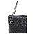 Chanel Borsa Shopper e Borsa a Spalla in Pelle di Agnello Bubble Nero - vista 4