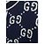 Gucci Cárdigan de jacquard de algodón GG Supreme azul oscuro - vista 3
