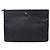 Louis Vuitton Pochette Black Monogram Shadow Clutch Bag Nero