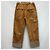 Gucci Pantaloni in tela con risvolto GG Denim Marrone - vista 5
