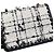 Chanel Borsa a tracolla con patta in tweed bianco e nero e catena - vista 7