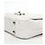Chanel Bolsa de ombro com aba acolchoada branca Branco - vista 6
