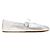 Salvatore Ferragamo Ballerine Gancini Argento - vista 3