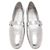 Salvatore Ferragamo Ballerine Gancini Argento - vista 6