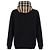 Burberry Check Baumwoll-Kapuzenpullover Schwarz - Ansicht 4