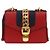 Gucci Bolso Sylvie rojo Roja