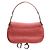 Dior Borsa a tracolla saddle in pelle rosa - vista 4