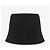 Prada Cappello Bucket Lina Nylon Triangle Logo da Uomo Nero - vista 6