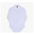 Thom Browne Camicia in popeline di grosgrain con righe nascoste da donna Bianco - vista 5