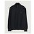 Ralph Lauren Strickpullover mit halbem Reißverschluss und Pony-Logo Schwarz - Ansicht 4