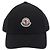 Moncler Cappellino da baseball in gabardine di cotone
