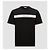 Moncler Logo Baumwoll-T-Shirt Schwarz - Ansicht 4