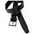 Prada Leather Silver Buckle Belt Black - view 5