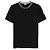 Moncler Baumwoll-T-Shirt mit Logo-Besatz - Ansicht 4