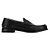 Prada Mocassino in pelle con logo lettering