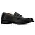 Prada Mocassino in pelle con logo lettering - vista 5