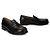Prada Mocassino in pelle con logo lettering - vista 6
