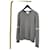 Thom Browne Milano-Strickarmband Grau Braun
