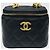 Chanel Vanity Square Caviar Heartball Black Nero - vista 2
