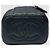 Chanel Vanity Square Caviar Heartball Black Nero - vista 7