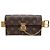 Louis Vuitton Pochette da cintura Monogram S-Lock Marrone