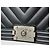 Chanel Boy Flap aus schwarzem Lammleder mit Chevron-Muster, Silberhardware - Ansicht 9