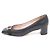 Salvatore Ferragamo Tacones de cuero Gancini patentado Negro