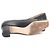 Salvatore Ferragamo Tacones de cuero Gancini patentado Negro - vista 12