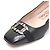 Salvatore Ferragamo Tacones de cuero Gancini patentado Negro - vista 13