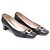 Salvatore Ferragamo Tacones de cuero Gancini patentado Negro - vista 3