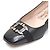 Salvatore Ferragamo Tacones de cuero Gancini patentado Negro - vista 6