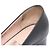 Salvatore Ferragamo Tacones de cuero Gancini patentado Negro - vista 7