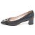 Salvatore Ferragamo Tacones de cuero Gancini patentado Negro - vista 8
