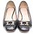 Salvatore Ferragamo Tacones de cuero Gancini patentado Negro - vista 9