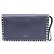 Valentino Clutch Rockstud con patta dorata Blu