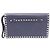 Valentino Clutch Rockstud con patta dorata Blu - vista 13