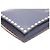 Valentino Clutch Rockstud con patta dorata Blu - vista 15
