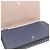 Valentino Clutch Rockstud con patta dorata Blu - vista 8