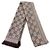 Gucci Strickschal mit GG-Logo-Jacquard Braun