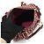 Dior Bolsa Tote Trotter Boston em jacquard Oblique vermelho com detalhes dourados - vista 3