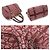 Dior Bolsa Tote Trotter Boston em jacquard Oblique vermelho com detalhes dourados - vista 4