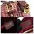 Dior Bolsa Tote Trotter Boston em jacquard Oblique vermelho com detalhes dourados - vista 7