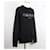 Balmain Sweatshirt mit metallischem Logo Schwarz - Ansicht 4